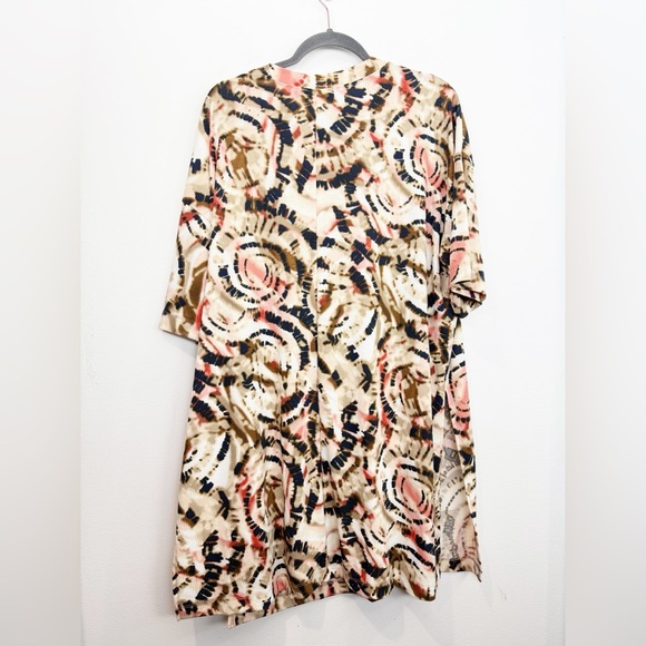 Dressed In LALA Leveled Up Ribbed Playsuit in Grungecore Tie Dye Size XL - Picture 9 of 15